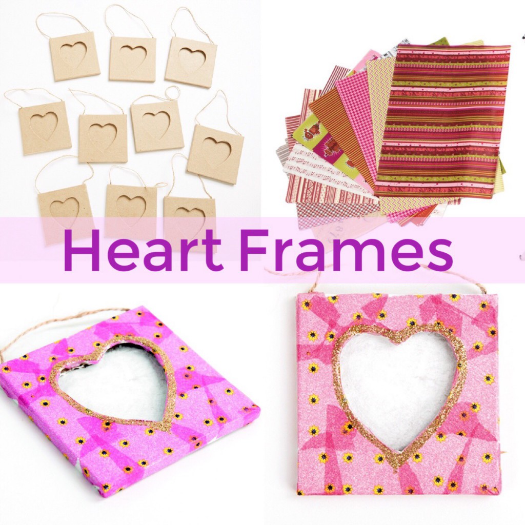 valentine craft frame