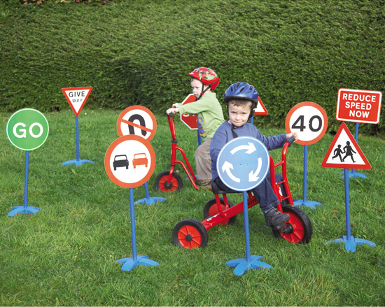 Traffic Signs Set - How to incorporate British Values into everyday play