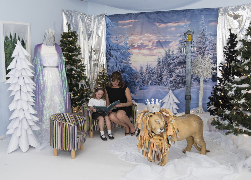 Frozen narnia themed Immersive environment display