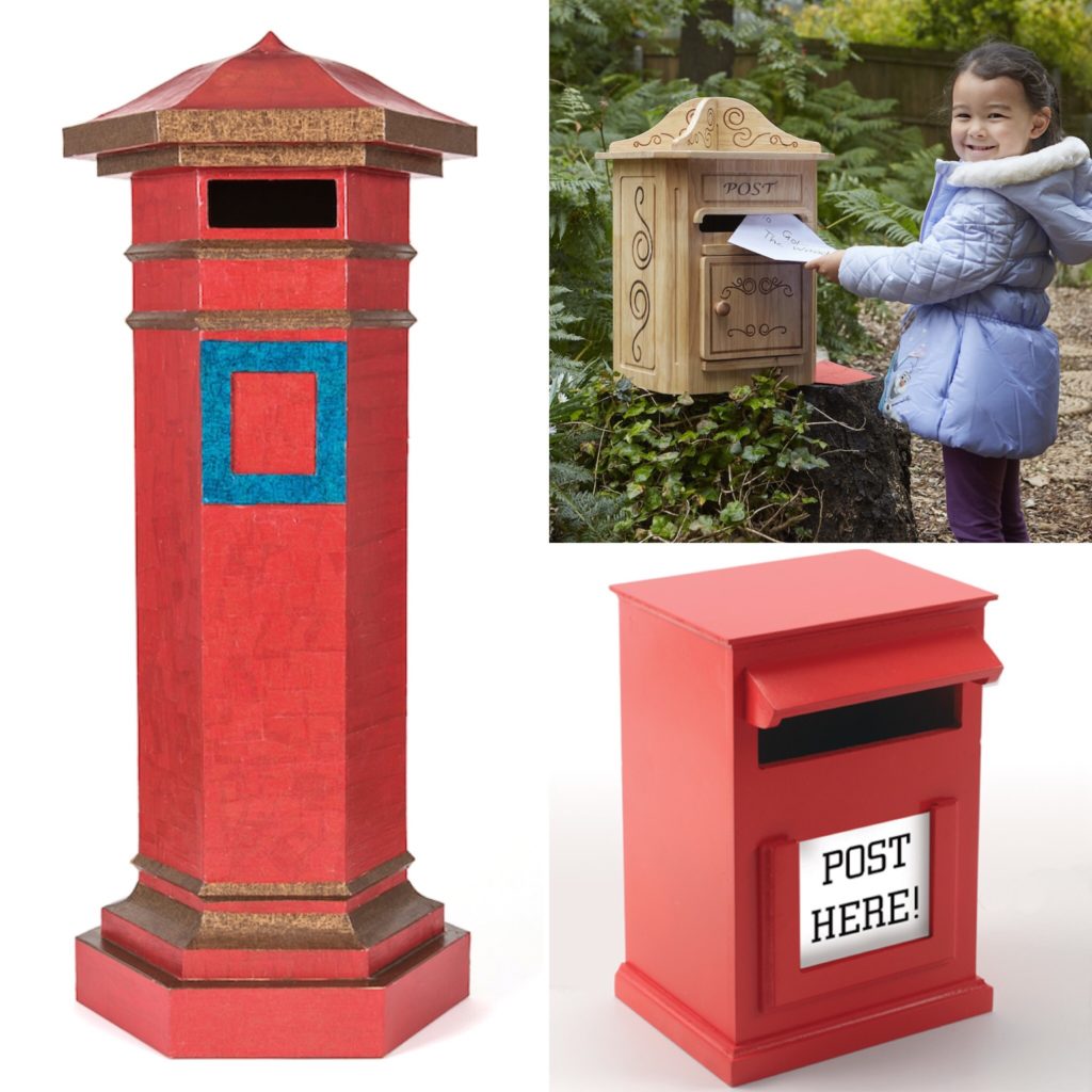 Christmas post letter box