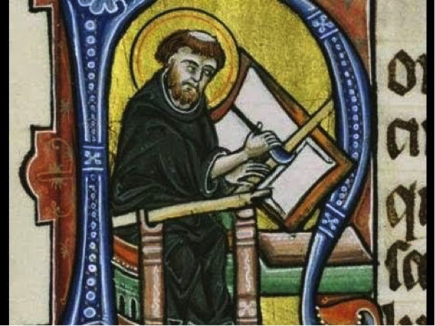 Anglo saxon ink - monk