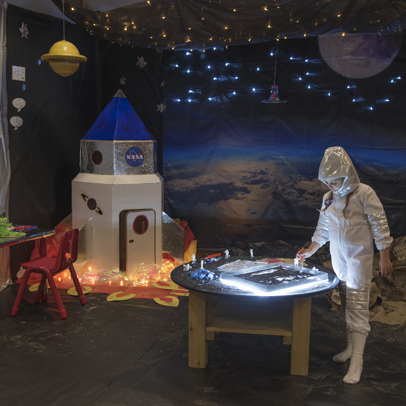 How to create a Space themed immersive learning location - TTS Inspiration