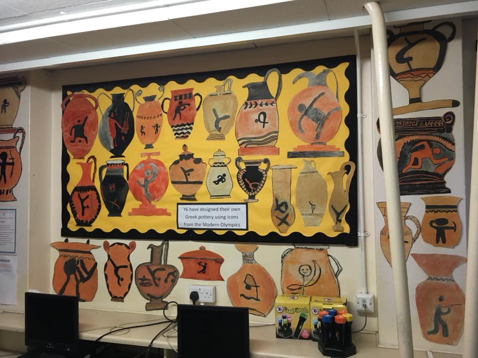 classroom display ideas - ancient greece