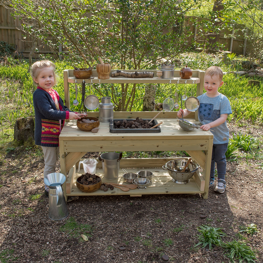 Mud Kitchens, potions, concoctions and mud pies!