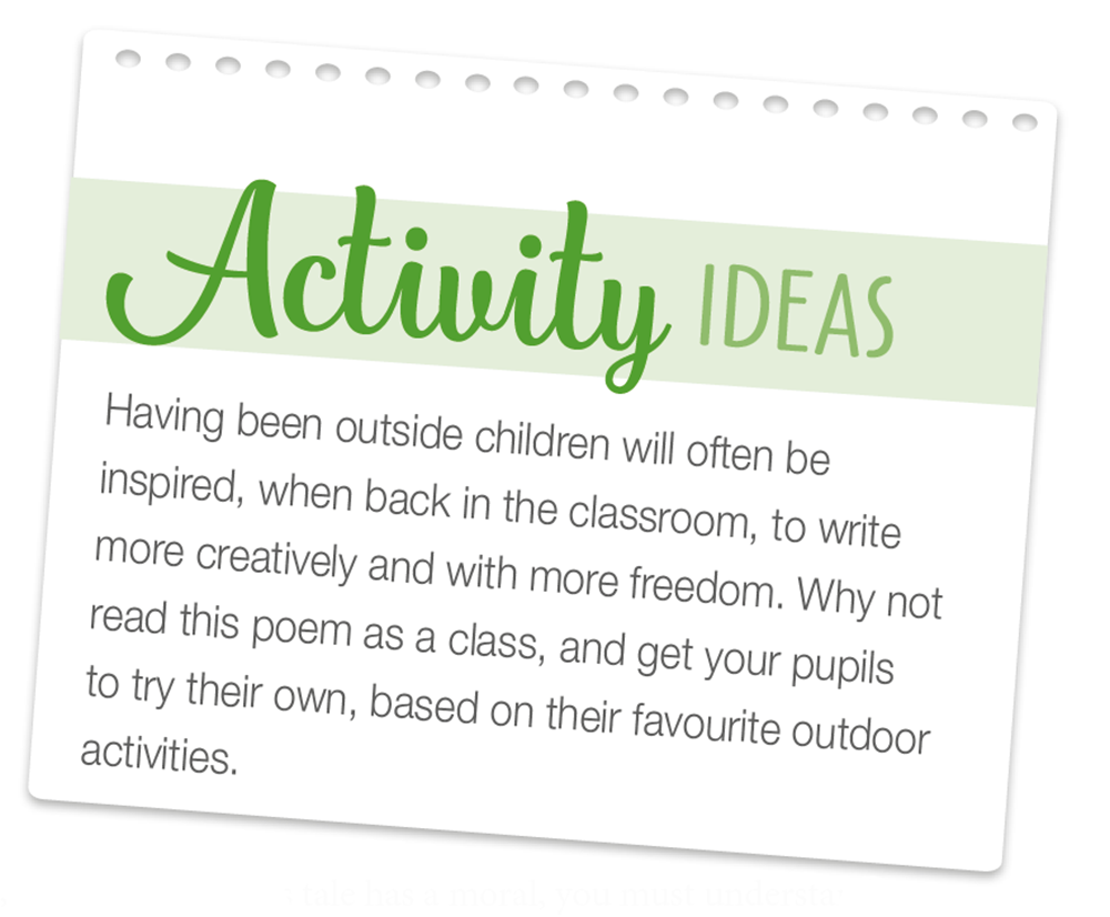 Outdoor Learning - a tool for teaching and learning