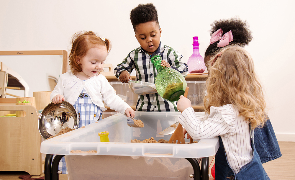 Inspiring Early Years environments - Sand & Water Zone