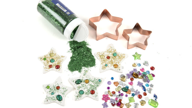 Materials for making clay stars