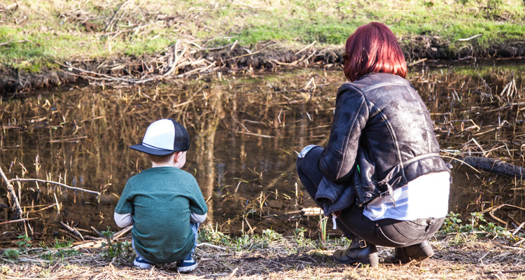 Outdoor exploring