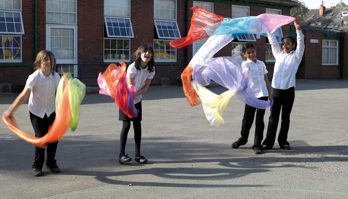 Glittery Dance Scarves