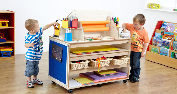 Classroom storage designed with your schools and nurseries in mind