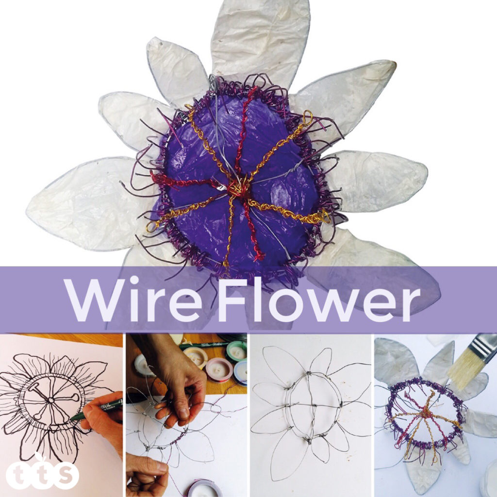 wire flower craft
