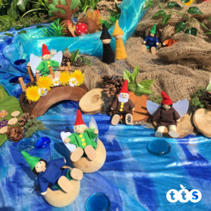 woodland fairy scene