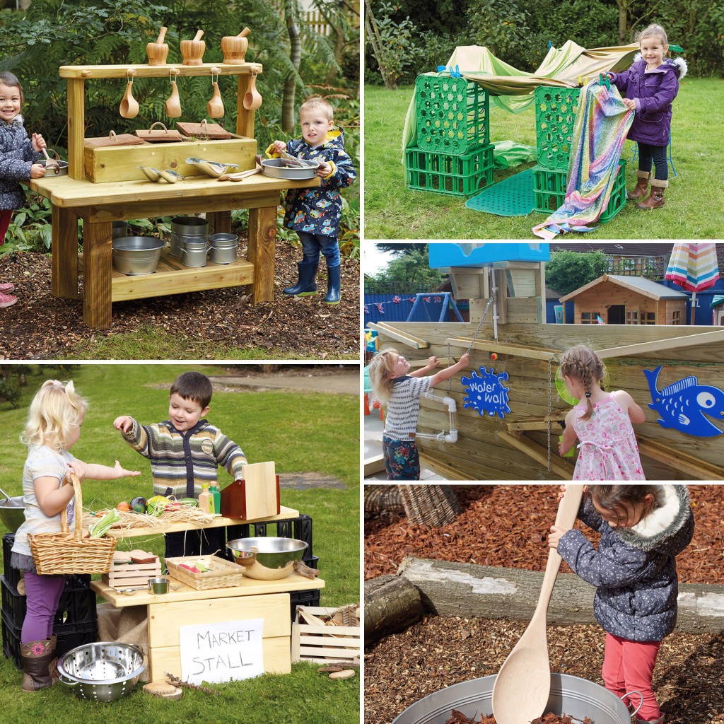 Outdoor Resources - mud kitchen