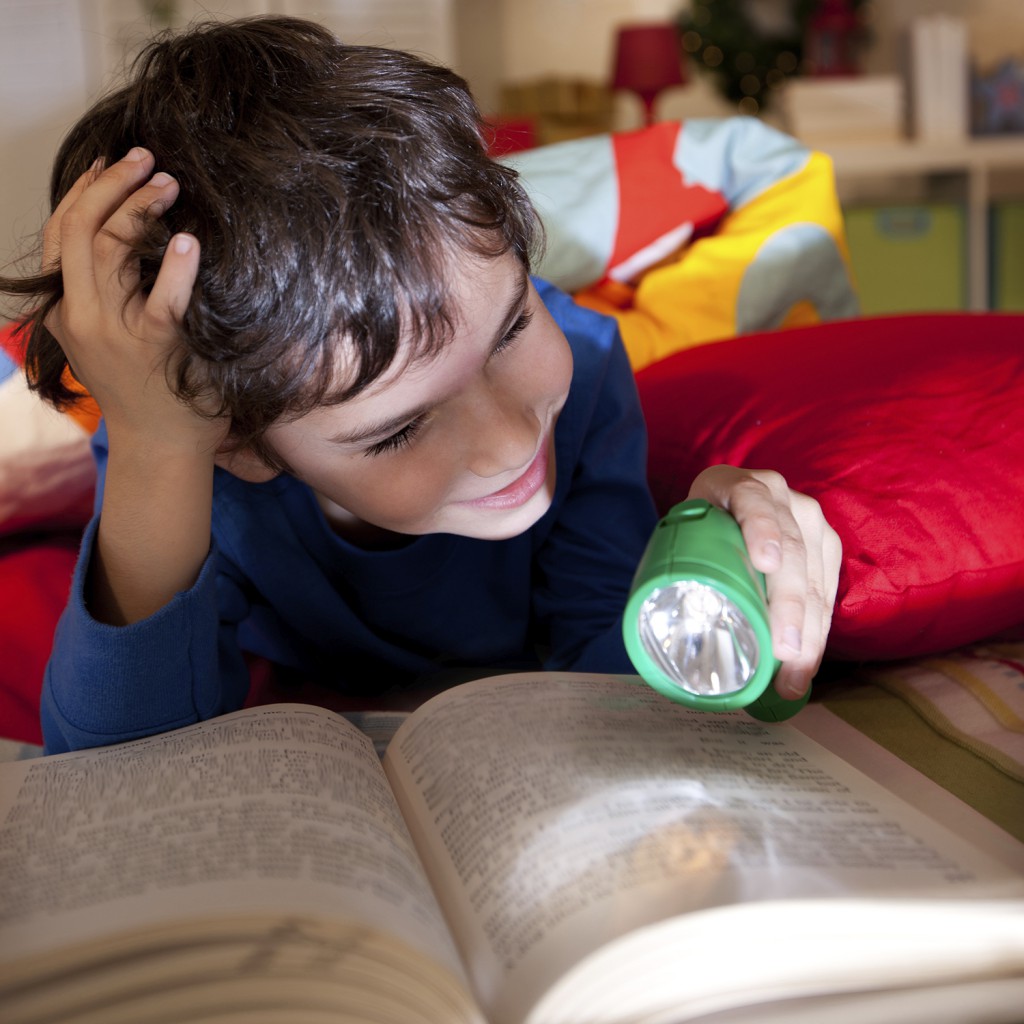 Reading boy