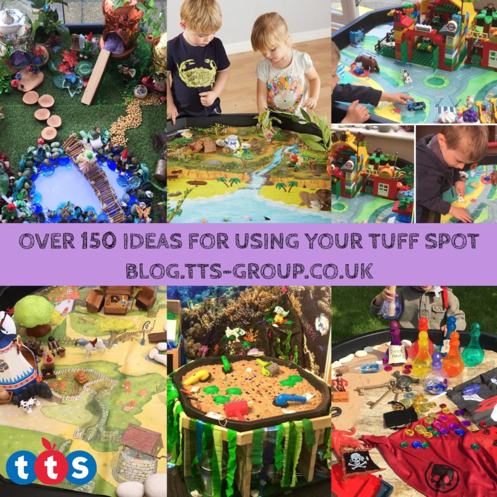 Over 150 ideas for using your Active World Tuff Spot Tray