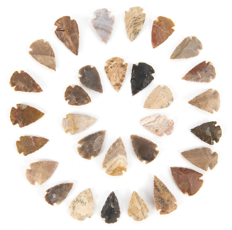 Stone Age Arrowheads 