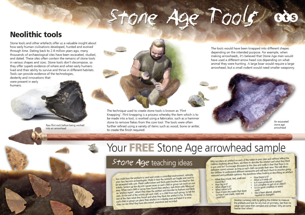 Stone age poster