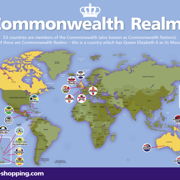 Commonwealth Realm map