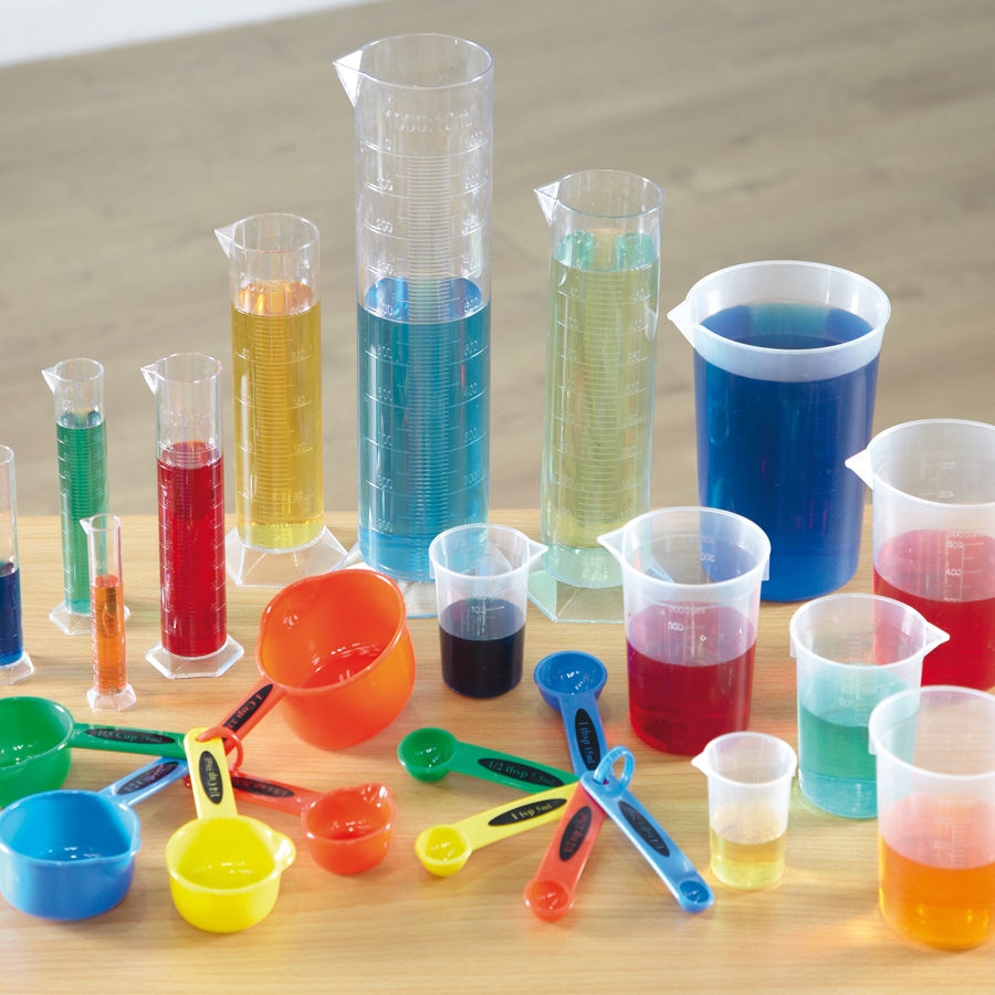 Measuring beakers, cylinders and jugs