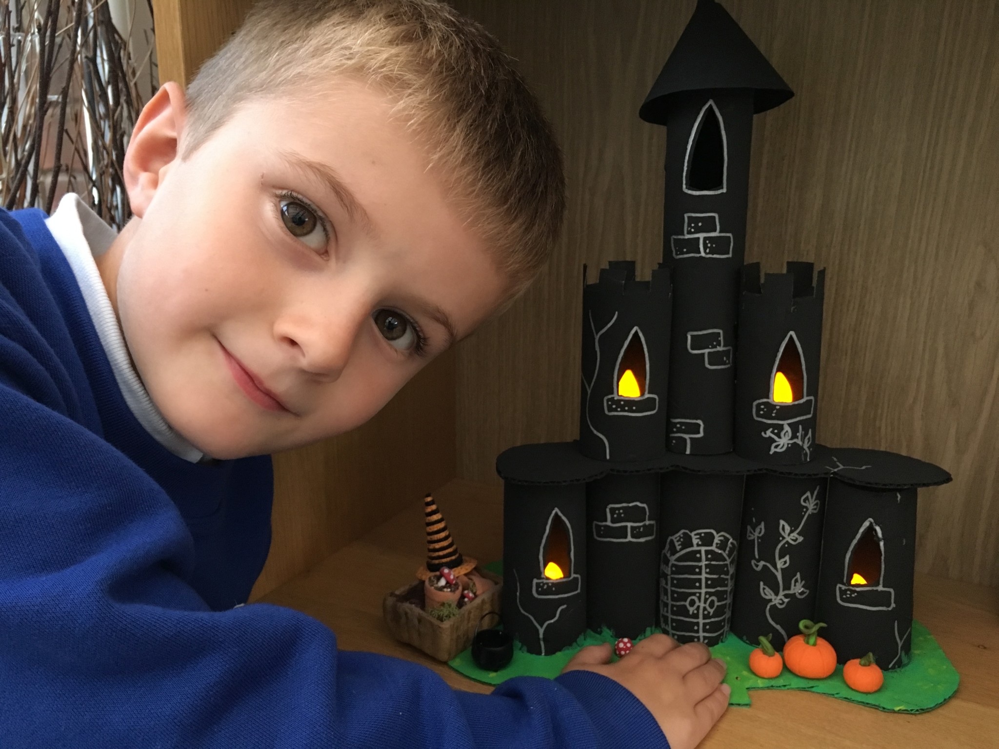 Halloween Creepy Castle by Lottie Makes