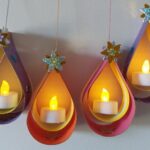 Hanging tealight decorations