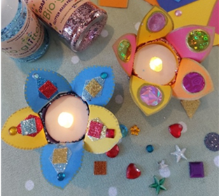 Diya Tealight Table Decorations