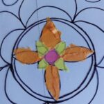 Rangoli Stained Glass Step 3a