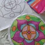 Rangoli Stained Glass Step 4