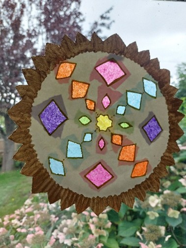 8. Rangoli Patterns and Suncatcher