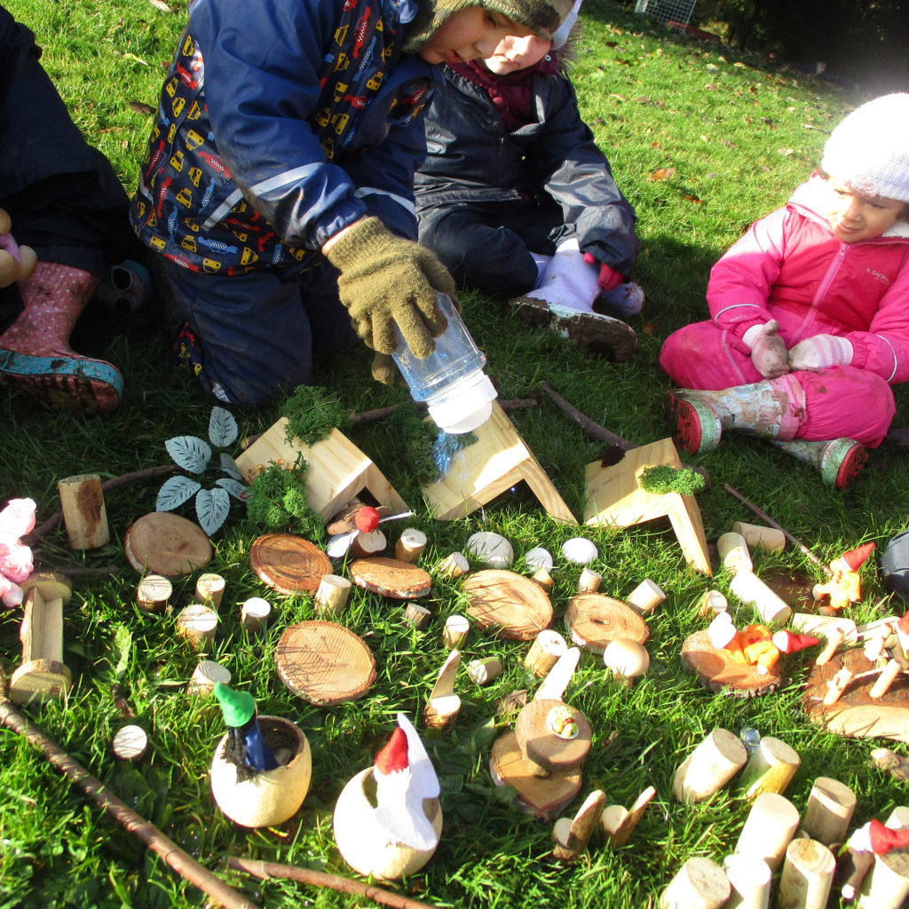 Fairies at Forest school