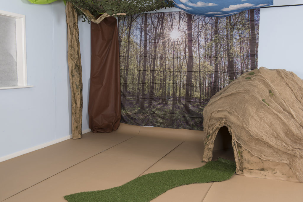 Woodland themed learning location