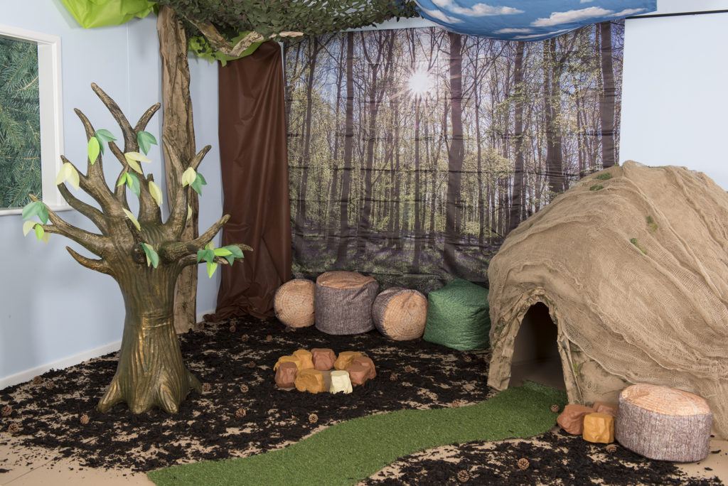 Woodland themed learning location