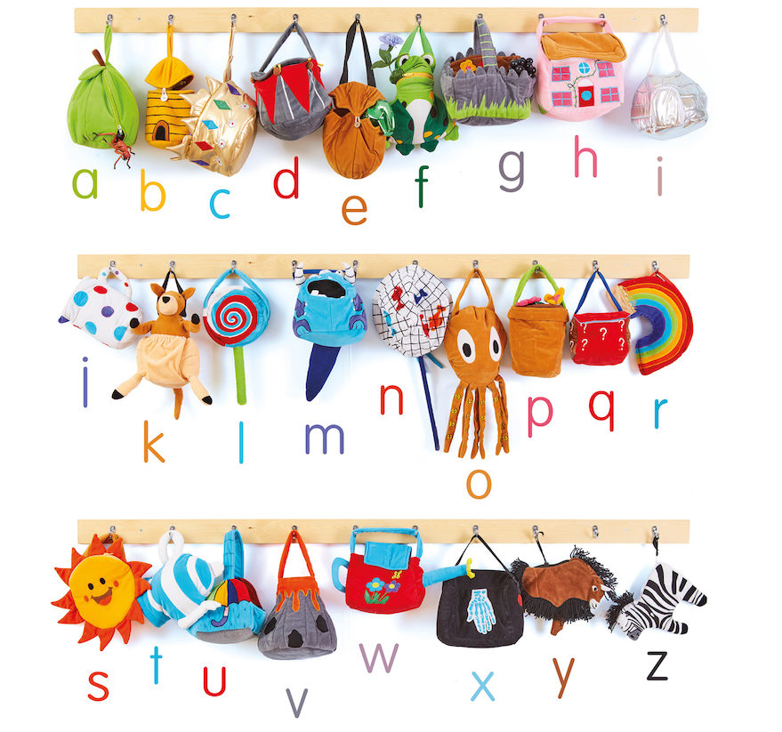 Alphabet phonics bags