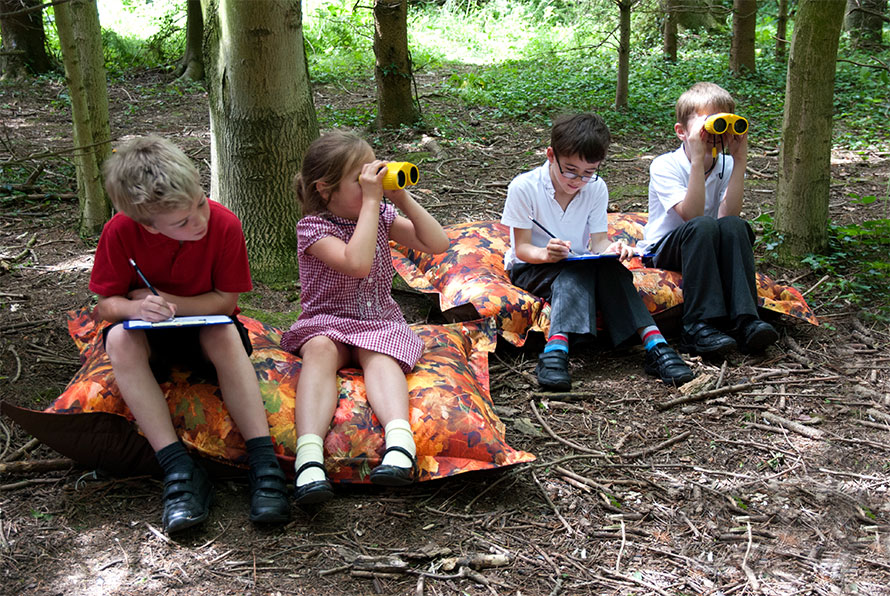 eden learning outdoors cushions and beanbags - outdoor seating