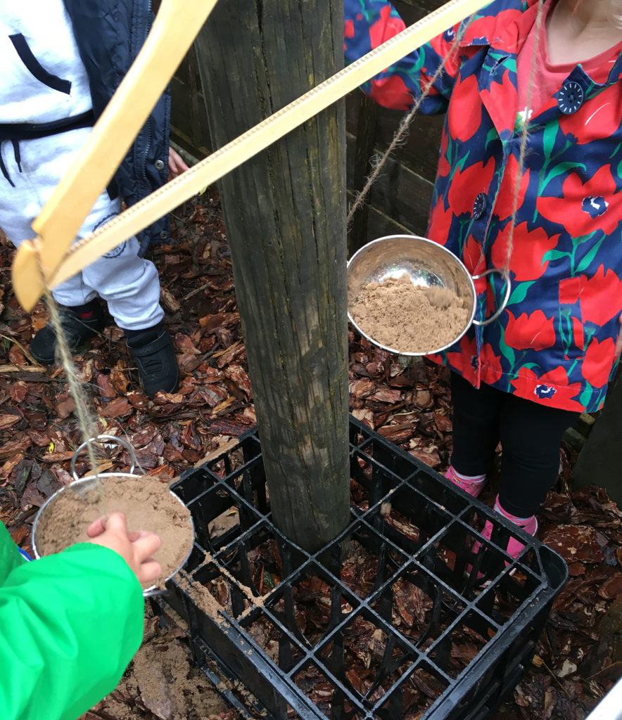 Little Miss EY outdoor maths