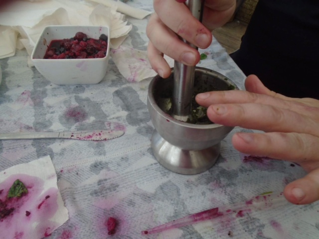 Natural paint making: why and how it's become one of our favourite experiences