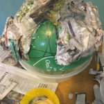 How to make a papier mache cave