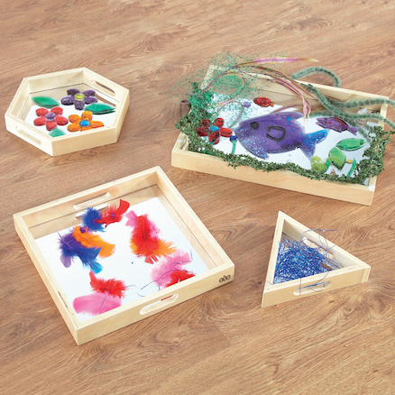 Loose parts trays