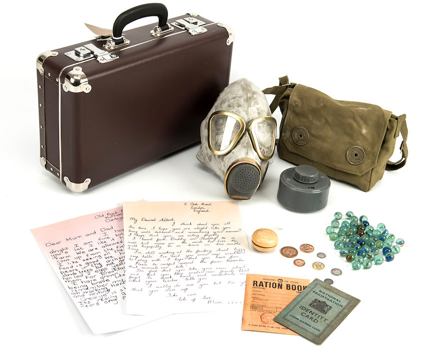 evacuee suitcase - lesson starter