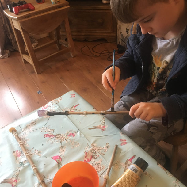 make a magic wand craft
