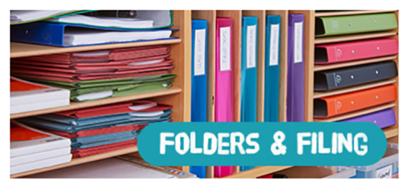 Folders and filing - get organised 