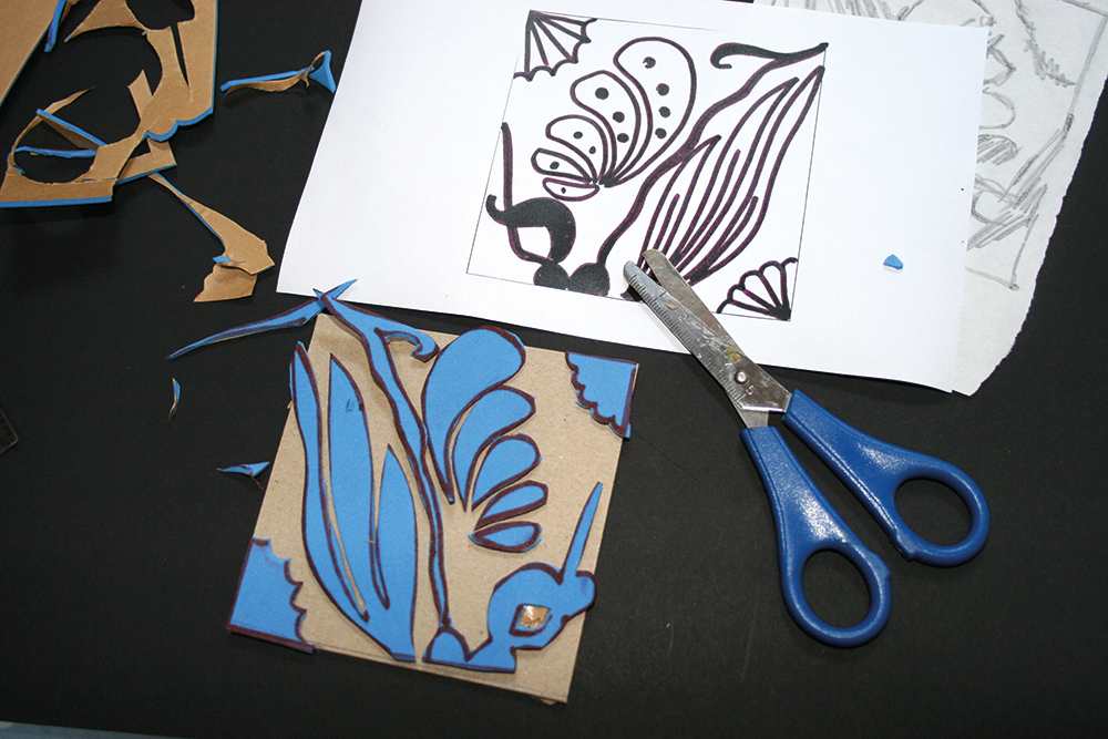 The Linocut + Block Printing Process — Kate Michelle Design