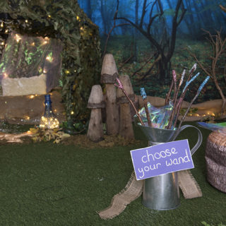 How to make an Enchanted Forest themed learning location