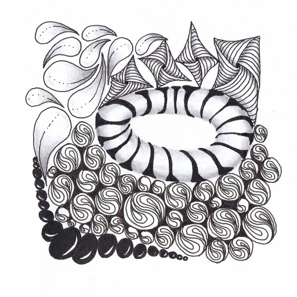 How Creating Zentangles Can Promote Mindfulness & Mental Wellness, With  Examples