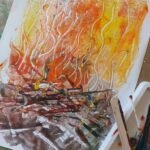 Bonfire Night Tin Foil Print Step 6