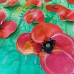 Field of Poppies Mixed Media Step 7b