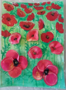 Field of Poppies Mixed Media