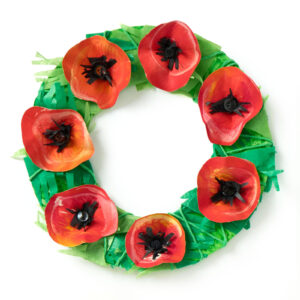  Poppies Wreath