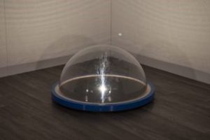 Immersive Projector with polycarbonate dome