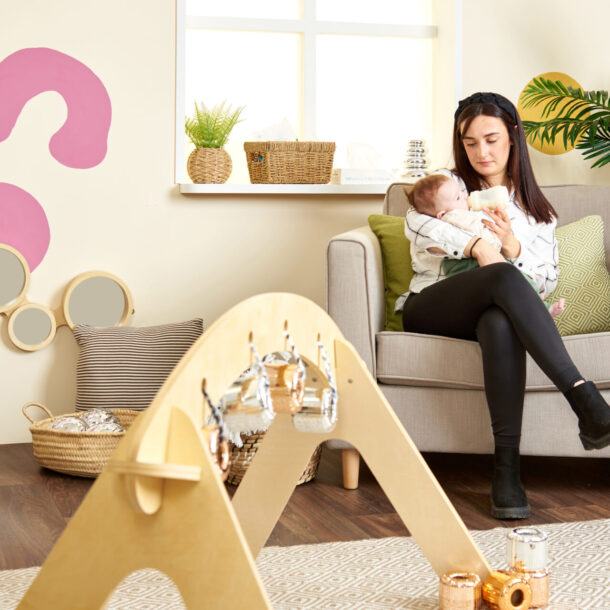 Practical baby room furniture